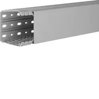 Hager BA780080 Kabelių kanalo pagrindas - Pilka - PVC - 2000 mm - EN 50085-2-3