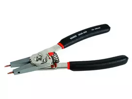Bahco replės vidiniams ir išoriniams fiksavimo žiedams su nustatomu fiksatoriumi, 160 mm, 7-26/3-26 mm