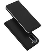 Juodas atverčiamas dėklas Xiaomi Redmi A7 Pro 4G / 5G telefonui "Dux Ducis Skin Pro"