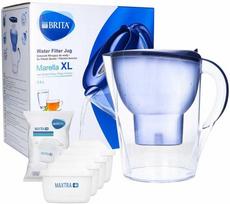 MARELLA XL ąsotis 3,5l, mėlyna + Brita Maxtra+ Pure Performance, 4 vnt.