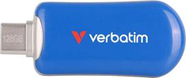 Verbatim Plectra mėlyna 128GB USB-C atmintinė 30233