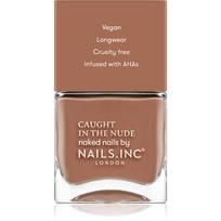 Nails Inc. Caught in the nude nagų lakas atspalvis Tulum beach 14 ml