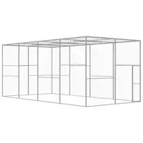 Narvas katėms, 6x3x2,5m, galvanizuotas plienas
