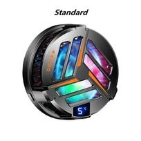 X25 mobiliojo telefono puslaidininkinis magnetinis aušinimo ventiliatorius su belaidžio įkrovimo funkcijos radiatoriumi, skirtas iPhone Android PUBG žaidimų aušintuvui