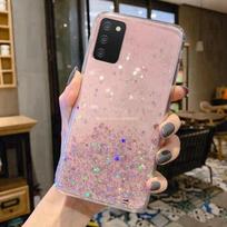 Prabangus Blizgučiais Blizgantis Minkštas Telefono Dėklas Samsung Galaxy A03S A 03S Blizgantis Galinis Dangtelis SamsungA03S Silikoninis Bamperis 6,5 colio for Samsung A03S