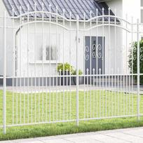 Sodo tvora KAMPEN 240 x 228 cm Mesh Balta