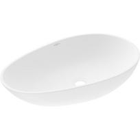 Mexen Nora stalviršio praustuvas iš konglomerato 60 x 36 cm, baltas - 23056001