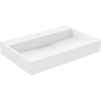Mexen Ava stalviršio praustuvas iš konglomerato 1/O 70 x 46 cm, baltas - 23017001
