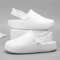 Men's slippers Men's Summer Shoes Sale Replica Brand Sandals Man Summer 2024 Luxury Man Sandal Mens Soft Sandles Slipers Flat 44-45 balta