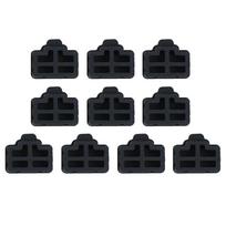 10 Pcs Ethernet Hub Port Rj45 Anti Dust Cover Cap Protector Plug 3