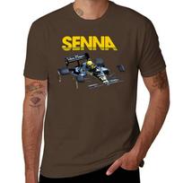 2024 Ayrton Senna F1 Lenktynininkas 2 Marškinėliai Gaivus Judesys Marškinėliai Grafiniai Kieti Namai Naujiena JAV Dydis S