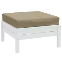 Paletės pagalvėlė, taupe spalvos mišinys, 60x60x9,5cm, audinys