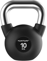 Gumuotas svarstis Tunturi Platinum Rubber Kettlebell 4–32 kg (Svoris: 10 kg)