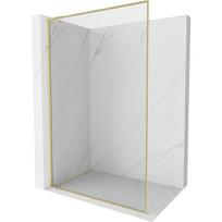 Mexen Kioto-F L dušo kabinos Walk-in su rėmeliu 105 x 202 cm, skaidri 8 mm, auksinė matuota - 800-105-174-55-00