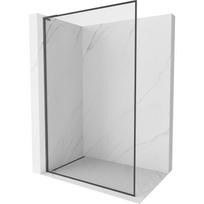 Mexen Kioto-F L Dušo pertvara Walk-in su rėmeliu 100 x 202 cm, skaidri 8 mm, šlifuota ginklo pilka - 800-100-174-66-00