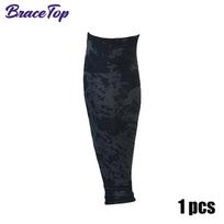 Bracetop 1 Pc Sports Safety Football Basketball Leg Sleeve Outdoor Running Compression Calf Sleeves Stretch Leggings Knee Pads M