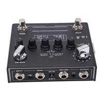 Digital Preamp Effect Guitar Stompbox Dual Channel 18 Tones Audio Accessories DC 9V 320mA