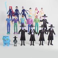 New KPop Demon Hunters Series Figure Model Doll Cartoon Gaming Peripherals Desk Decoration Birthday Christmas Toys Gift