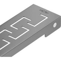 Mexen Flat M15 latako dangtis 80 cm, šlifuota ginkluota pilka - 1E24080