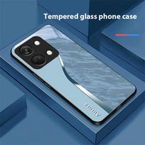 Water Pattern For OnePlus Nord 3 5 6T 7 Pro 8 12 10T Reno8 Lite 5G 10R Nord N30 Hard Shell Tempered Glass Phone Case Black For OnePlus Nord 3