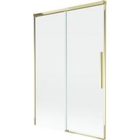 Mexen Rox 2 dalių, slankus vonios širma 120 x 150 cm, permatoma, auksinė - 8C9-120-001-50-00