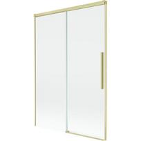 Mexen Rox 2 dalių slankiojanti vonios širma 120 x 150 cm, permatoma, auksinė matinė - 8C9-120-001-55-00