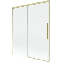 Mexen Rox 2-jų durų, stumdomas vonios pertvaras, 140 x 150 cm, skaidrus, auksinis šlifuotas - 8C9-140-001-55-00