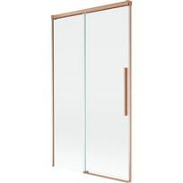 Mexen Rox 2-dalių stumdomas vonios sienelė 100 x 150 cm, permatomas, šepečiu valyta varis - 8C9-100-001-65-00