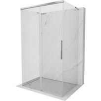Mexen Rox-3S L trijų sienelių stumdomas dušo kabinas 125 x 110 cm, skaidrus, chromas - 8C2L-125-110-01-00-3S