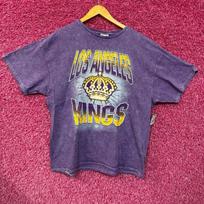 Los Angeles Kings Throwback Team Logo NHL T-shirt 4XL