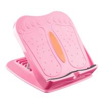 Adjustable Size Slant Board Balancing Board Lacing Plate Fitness Pedal for Leg Stretch Training rožinė