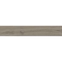 Mexen Lichi  Pilka glazūruota rektifikacija G1, medį primenanti grindų-sienų plytelė 120 x 20 cm, matinė