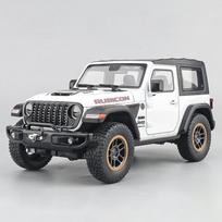 1:18 Jeep Wrangler Rubicon Off Road SUV Lieto Lydinio Modelis Automobilis Namų Dekoras & Kompiuterio Darbalaukio Ornamentai Šventinė Dovana Žaislas