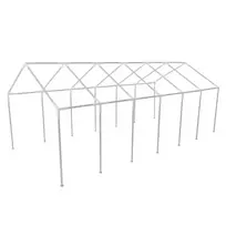 Plieno rėmas, 12 x 6 m, vakarėlių palapinei