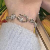 Hello Kitty Bracelet Cute Girl KT Cat Fairy Jewelry Gift for Girlfriend S396 KT Bracelet