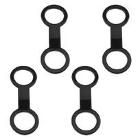 4Pcs Diving Tube Holder Retainer Clip Silicone Snorkel Strap Plastic Breathing Tube Scubas Diving Tube Holder Buckles juoda