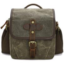 Canvas Shoulder Camera Bag DSLR Digital Bag Photography Bag Going Out Casual Lens Bag Wear-resistant Messenger Bag