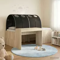 Lovą su tuneliu 3 vnt. Artisian ąžuolas ir juoda