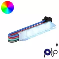 LED juosta 12 pcs Juoda ir Balta 1745 mm Varis ir plastikas