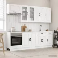 Virtuvės vienetas KALMAR 8 pcs Balta Apdirbta mediena