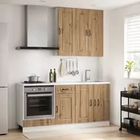 Virtuvės vienetas KALMAR 5 pcs Artisano ąžuolo Apdirbta mediena