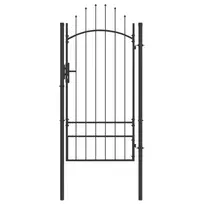 Sodo vartai su užraktu Woerden Pilka 200 x 100 cm Plienas