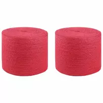 Džiuto virvė 2 pcs Raudona 100% Tossa jutas