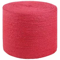 Džiuto virvė 10 pcs Raudona 100% Tossa jutas