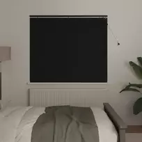 Venecijos žaliuzės Juoda 150 x 130 cm 35 mm