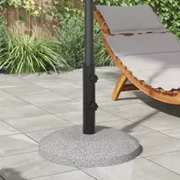 Parasolės stovo vamzdis 0.6 kg Juoda Geležis for 40-50 mm Pole