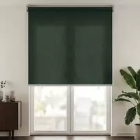 Lauko roletai 90% UV blokavimui Tamsiai žalia 160 x 230 cm HDPE