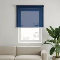Lauko roletai 90% UV blokavimui Mėlyna 80 x 140 cm HDPE