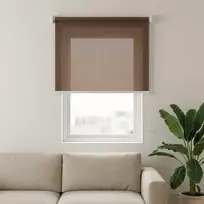 Lauko roletai 90% UV blokavimui Taupe 60 x 140 cm HDPE