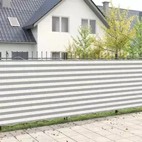 Balkono privatumo ekranas 180 x 500 cm Audinys su PU danga